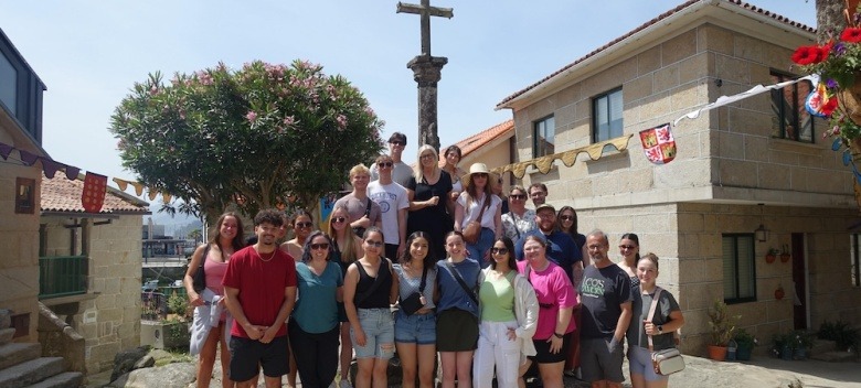 Students and faculty in Spain