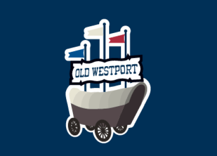 Illustration of Old Westport covered wagon